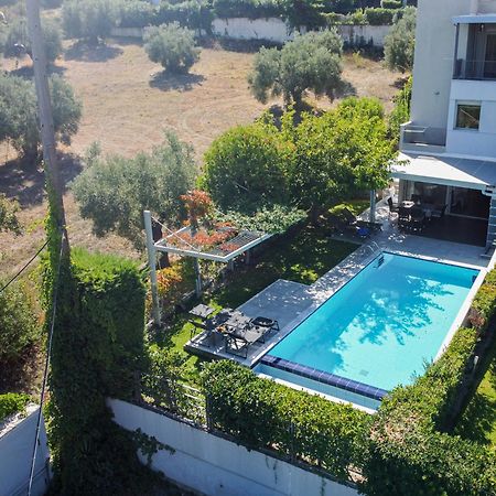 Deluxe Chrousso Pool Villa Palioúrion Exterior foto