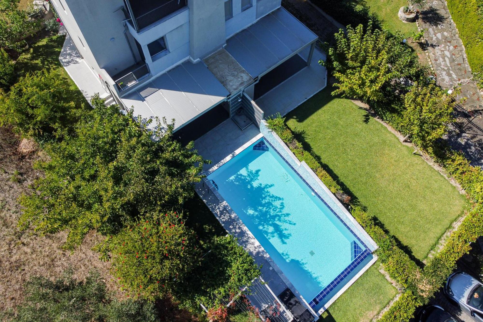 Deluxe Chrousso Pool Villa Palioúrion Exterior foto