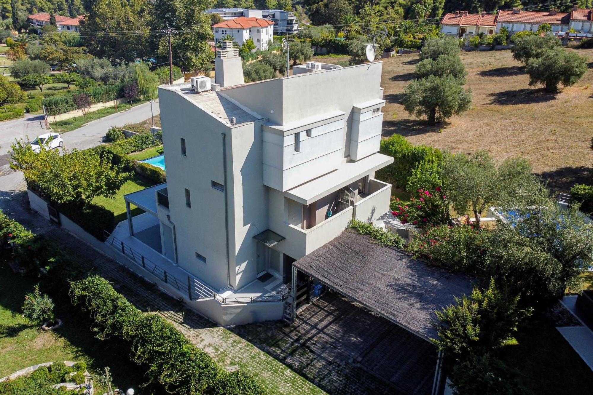 Deluxe Chrousso Pool Villa Palioúrion Exterior foto