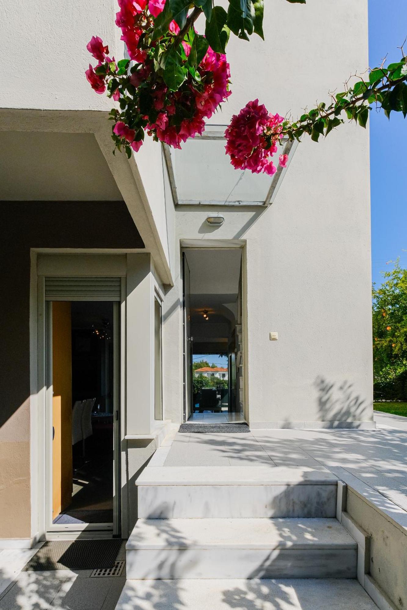 Deluxe Chrousso Pool Villa Palioúrion Exterior foto